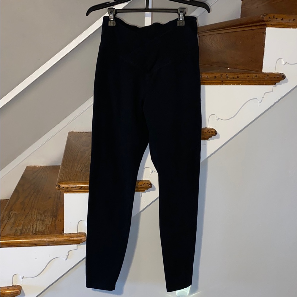 PINK Victoria's Secret Black Leggings Size Medium